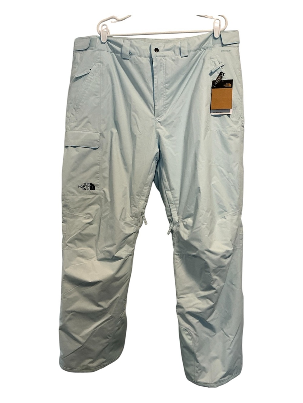 The North Face Freedom Insulated Dryvent Snow Ski Blue Mens XXL Short Pants NWT